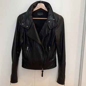 Mackage x Aritzia leather jacket